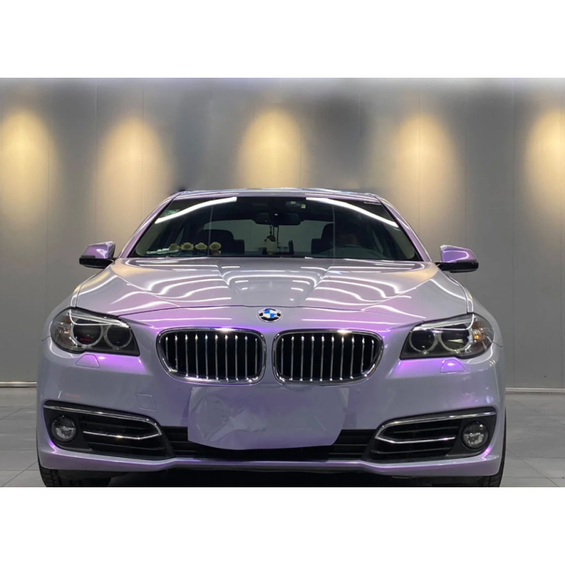 Twin Grey Purple Vinyl Car Wrap K-S2003