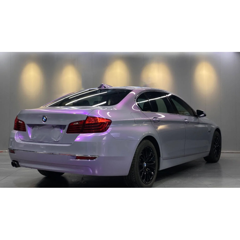 Twin Grey Purple Vinyl Car Wrap K-S2003