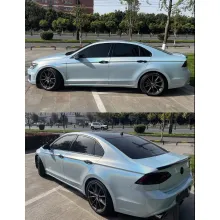 Glossy Laser Sea Blue Vinyl Car Wrap K-3012