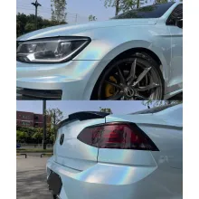 Glossy Laser Sea Blue Vinyl Car Wrap K-3012