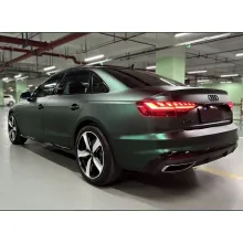 Ultra-Matte Diamond Green Vinyl Car Wrap K-1032