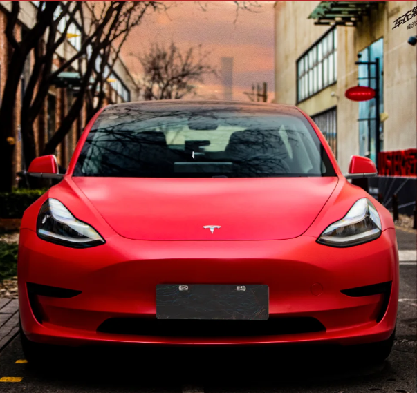 Pure Metal Red Vinyl Car Wrap K-9213