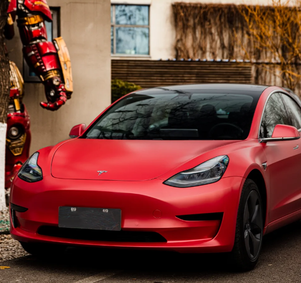 Pure Metal Red Vinyl Car Wrap K-9213