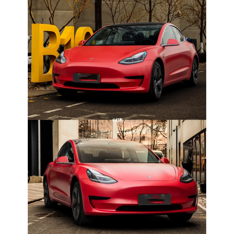 Pure Metal Red Vinyl Car Wrap K-9213