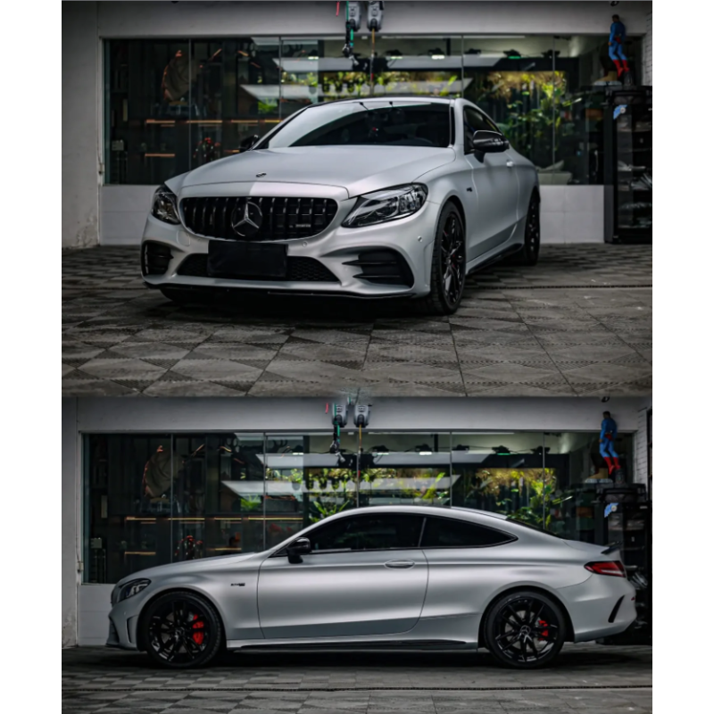Ultimate Flat Silver Vinyl Car Wrap K-2012