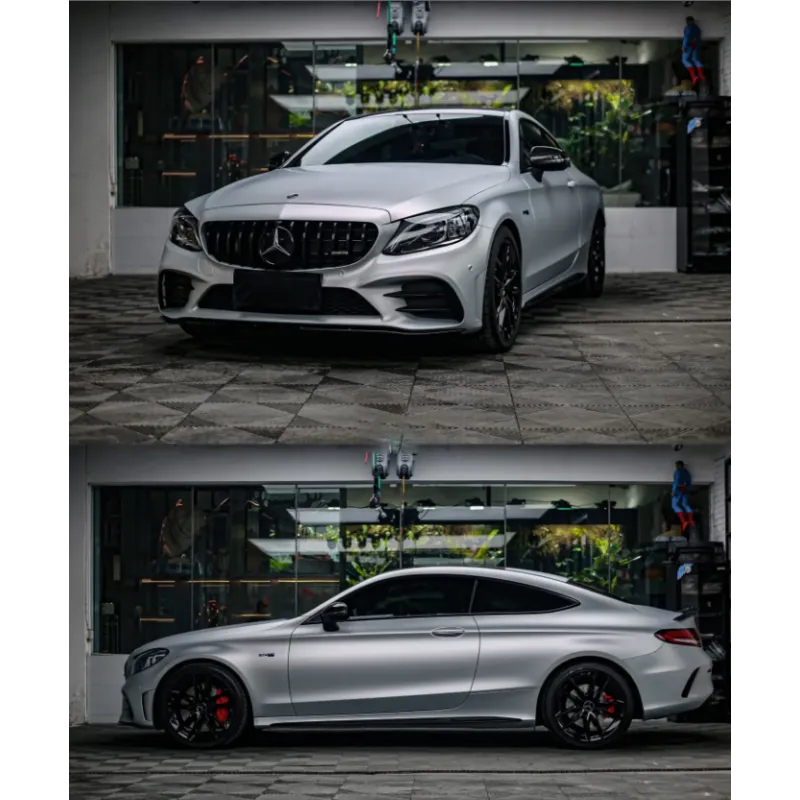 Ultimate Flat Silver Vinyl Car Wrap K-2012
