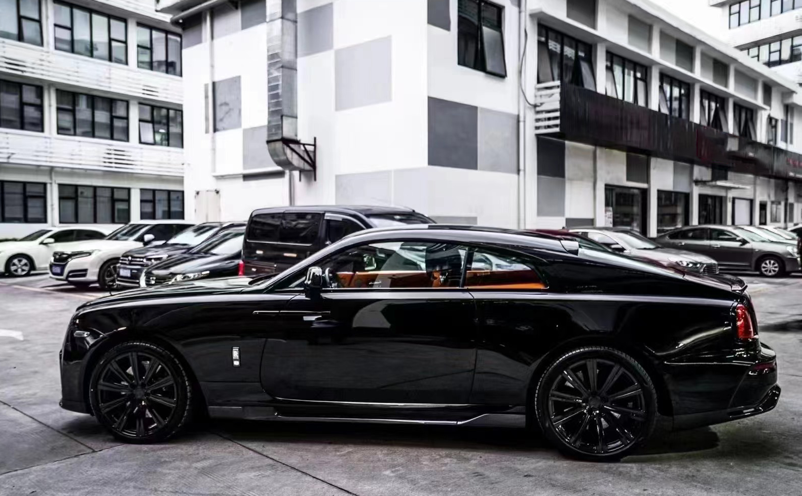 Glossy Crystal Black Vinyl Car Wrap K-7001