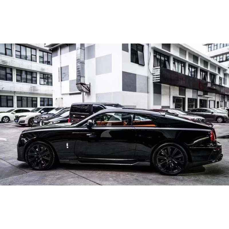 Glossy Crystal Black Vinyl Car Wrap K-7001 02