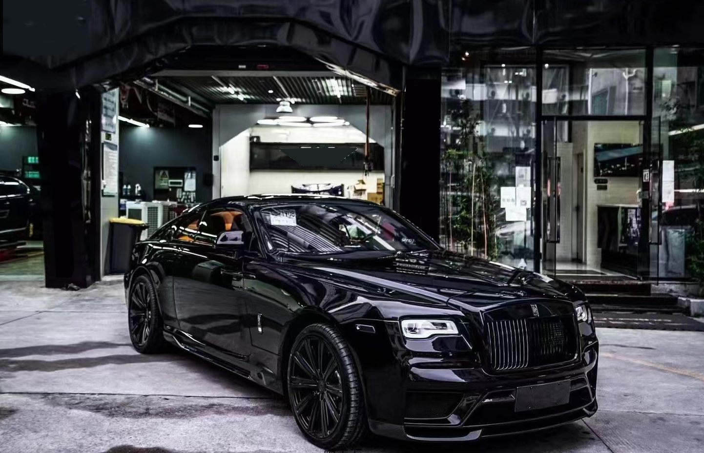 Glossy Crystal Black Vinyl Car Wrap K-7001