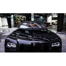 Glossy Crystal Black Vinyl Car Wrap K-7001（+1）