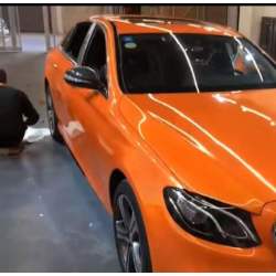 Glossy Laser Orange Vinyl Car Wrap K-3010 review jkjghjgj 01