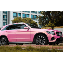 Matte Diamond Gold Pink Vinyl Car Wrap K-4003 review nynuko