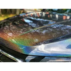 Laser Black Vinyl Car Wrap K-1602 review fiuiig