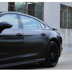 Pure Metal Black Vinyl Car Wrap K-9201 review cdfgf 02