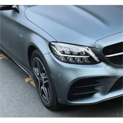 Matte Grey Blue Vinyl Car Wrap K-1203 review mfcytyk