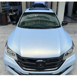 Matte Gold Blue Vinyl Car Wrap K-1201 review euri