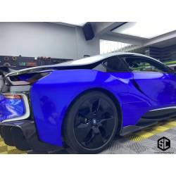 Metal Paint Deep Blue Vinyl Car Wrap K-6006 review dutityu
