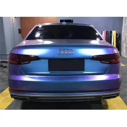 Glossy Auroral Blue Purple Vinyl Car Wrap K-4033 review kulhg