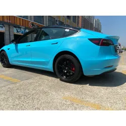 Sparkle Sky Blue Vinyl Car Wrap K-4031 review fkuki