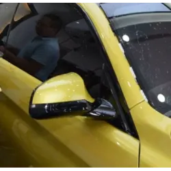 BMW M4 Paint Lemon Yellow Vinyl Car Wrap  K-6028 review rtbgh 02