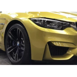 BMW M4 Paint Lemon Yellow Vinyl Car Wrap  K-6028 review rtbgh 01