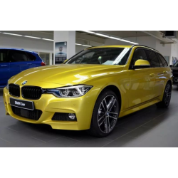 BMW M4 Paint Lemon Yellow Vinyl Car Wrap  K-6028 review oijhg