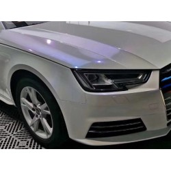 Glossy Diamond Blue White Vinyl Car Wrap K-4019 review oiuytrrtg