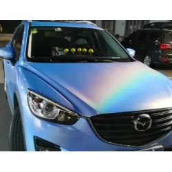 Glossy Laser Blue Vinyl Car Wrap K-3006 review hgge