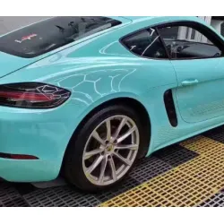 Matte Chrome Tiffany Vinyl Car Wrap K-1030 review djtujt