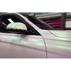 Glossy Aurora White Vinyl Car Wrap K-1610 review zxcbghyjhnb 01
