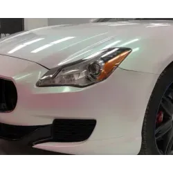 Glossy Aurora White Vinyl Car Wrap K-1610 review vbnjun 