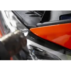 Fluorescencet Orange Vinyl Car Wrap K-8005 review fgdsc