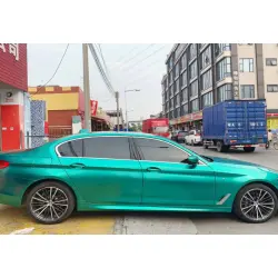 Glossy Metal Emerald Green Vinyl Car Wrap K-2105 review Agvfcds
