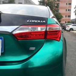 Glossy Metal Emerald Green Vinyl Car Wrap K-2105 review Lgfvcx
