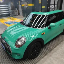 Vintage Green Vinyl Car Wrap K-1423 review ikjmnhbg