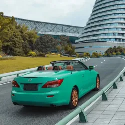 Vintage Green Vinyl Car Wrap K-1423 review sdcfvb