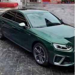 Glossy Gothic Blue Green Vinyl Car Wrap K-1421 review ikjniuyh