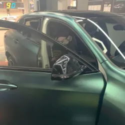Pure Metal Dark Green Vinyl Car Wrap K-9214 review zxcfvghj