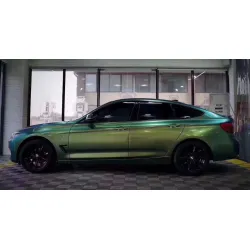 Glossy Chameleon Jungle Green Vinyl Car Wrap K-4036 review ujnbgfcv