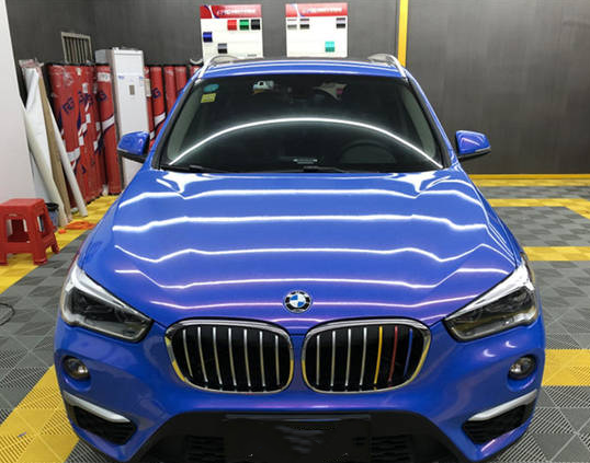 Glossy Diamond Blue Red Vinyl Car Wrap K-4002 review yhgbfvdcz