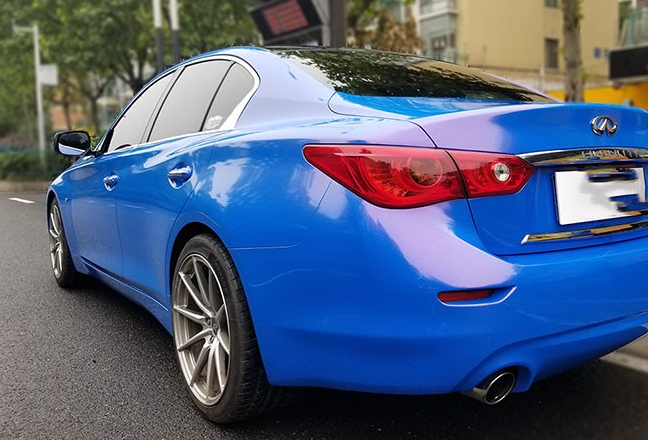 Glossy Diamond Blue Red Vinyl Car Wrap K-4002 review jhygtfrd