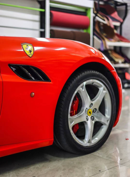 Ferrari Red Vinyl Car Wrap K-1905 review gbbhnjmk