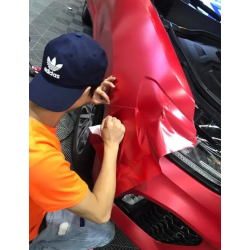 Pure Metal Red Vinyl Car Wrap K-9213 review DCV BNHJK