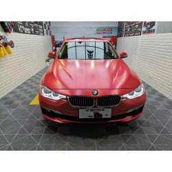 Pure Metal Red Vinyl Car Wrap K-9213 review vbnjmk