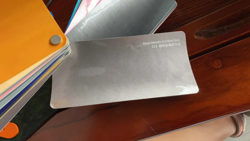 Metal Paint Combat Grey Vinyl Car Wrap K-6003 review xsxdcffdsdwsa