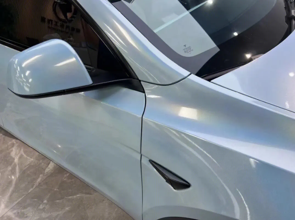 Glossy Laser Sea Blue Vinyl Car Wrap K-3012 review cdrecfdcrv