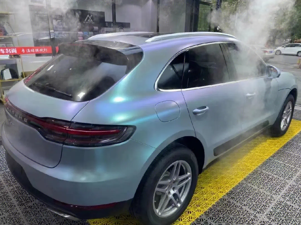 Matte Diamond Grey Blue Vinyl Car Wrap K-4006 review cfdcfcvfvfu