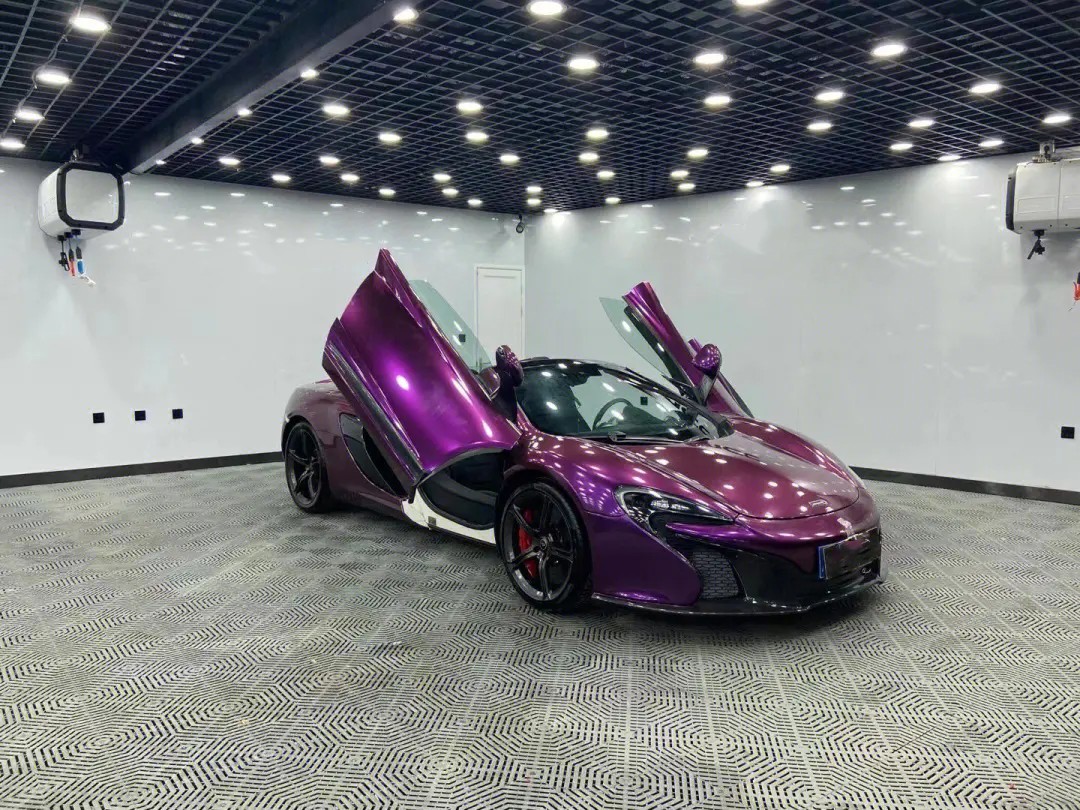 Metal Paint Purple Vinyl Car Wrap K-6022 review mumjmjo 02
