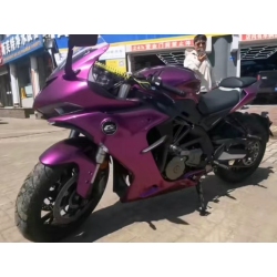 Metal Paint Purple Vinyl Car Wrap K-6022 review mummjmo 02