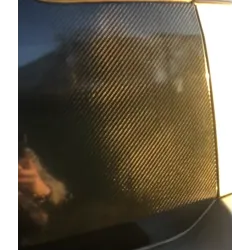6D Super Gloss Emulational Carbon Fiber Black Car Wrap K-9012 review MJMJMJMHNHK